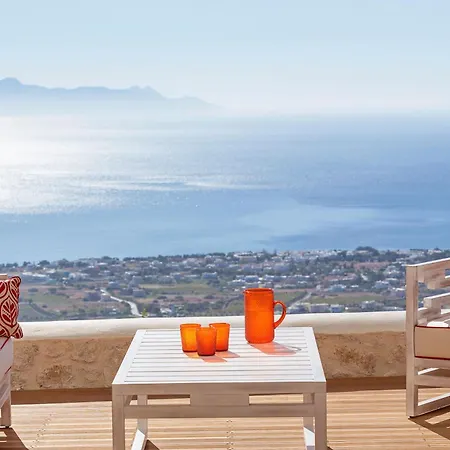 别墅 Elite Santorini 5 Bedroom Private Pool & Beautiful Sea Views