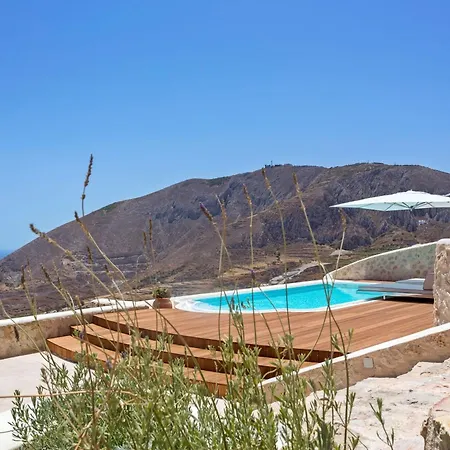 Elite Santorini 5 Bedroom Private Pool & Beautiful Sea Views 别墅 *