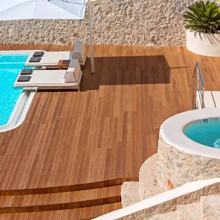 Elite Santorini 5 Bedroom Private Pool & Beautiful Sea Views 别墅