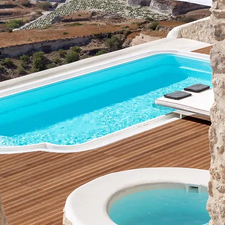 Elite Santorini 5 Bedroom Private Pool & Beautiful Sea Views 피르고스