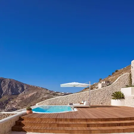 Villa Elite Santorini 5 Bedroom Private Pool & Beautiful Sea Views Pýrgos