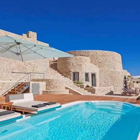 Elite Santorini 5 Bedroom Private Pool & Beautiful Sea Views