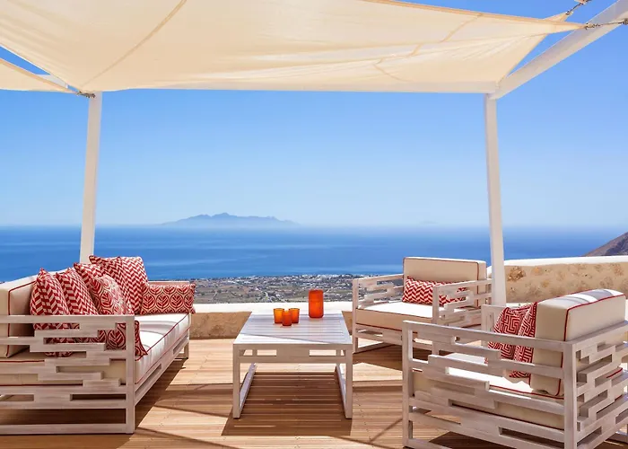 فيلة Elite Santorini 5 Bedroom Private Pool & Beautiful Sea Views *