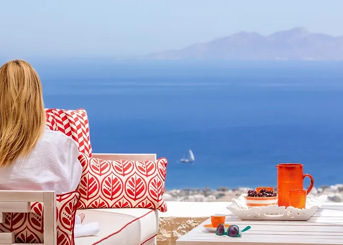 فيلة Elite Santorini 5 Bedroom Private Pool & Beautiful Sea Views