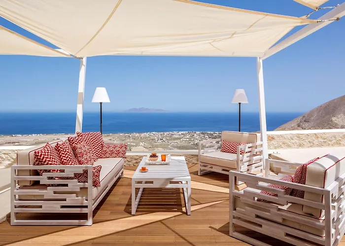 Elite Santorini 5 Bedroom Private Pool & Beautiful Sea Views فيلة Pýrgos