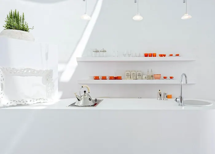 Elite Santorini 5 Bedroom Private Pool & Beautiful Sea Views فيلة *