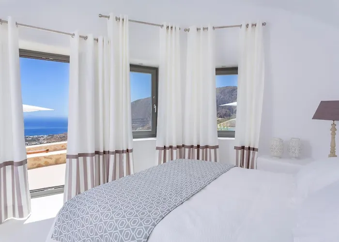 فيلة Elite Santorini 5 Bedroom Private Pool & Beautiful Sea Views *