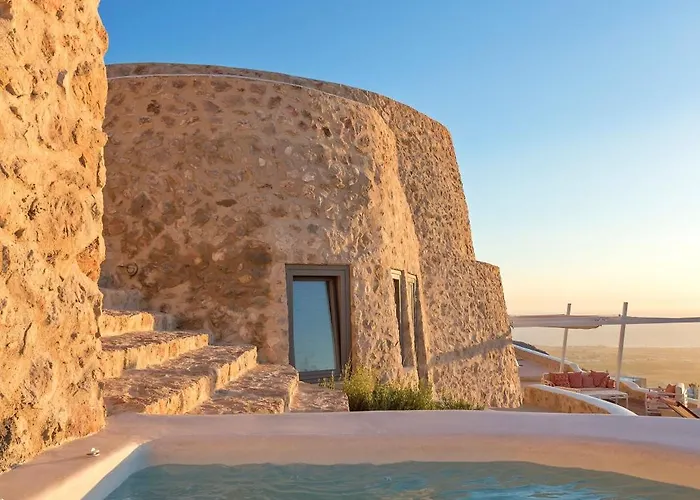 فيلة Elite Santorini 5 Bedroom Private Pool & Beautiful Sea Views *